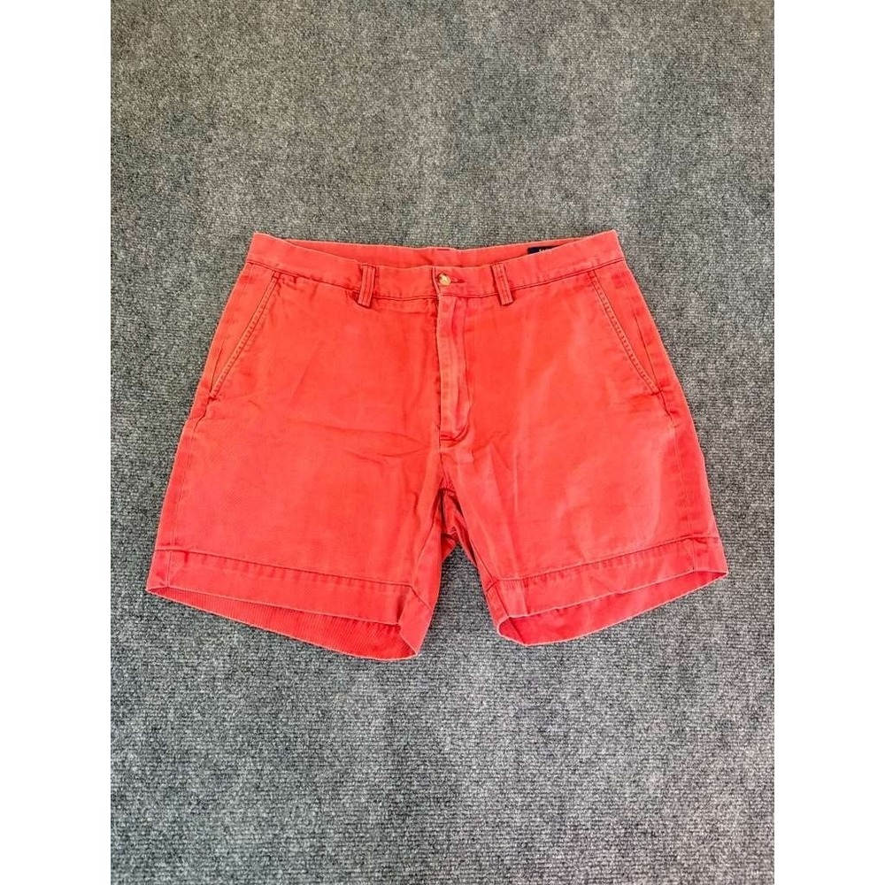 Polo Ralph Lauren Classic Fit 6" Chino Shorts Pink Solid Men's 33